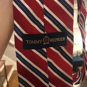 Striped Tommy Hilfiger tie